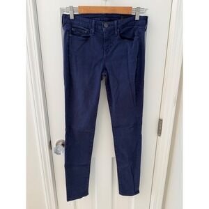 Vince Dylan Skinny Jeans Pants Navy Blue 28 Casual Colored Denim